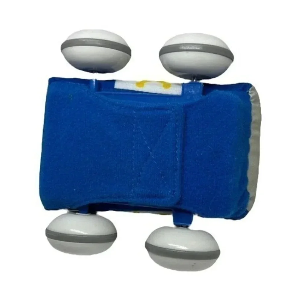 Melissa & Doug K's Kids Pull-Back Town Vehicles Soft Cloth Rolling Cars Cops Bus